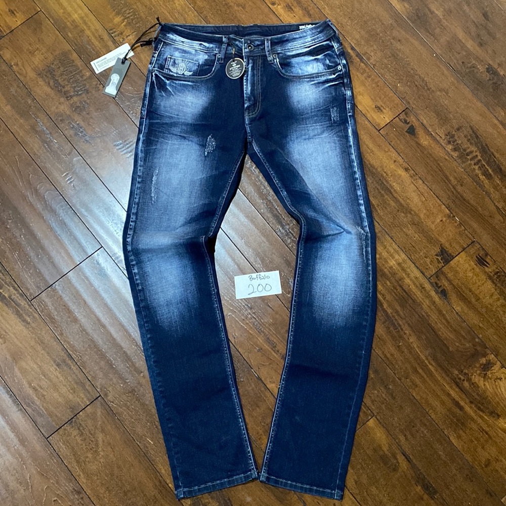 NWT Buffalo David Bitton Sample Ash-X Skinny Stretch Denim Jeans #B200